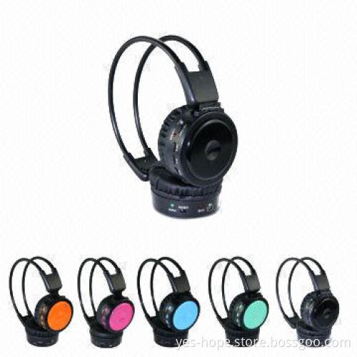 Foldable Bluetooth wireless Headphones with Soft Padding and Great Sound, Used for iPhone/iPad